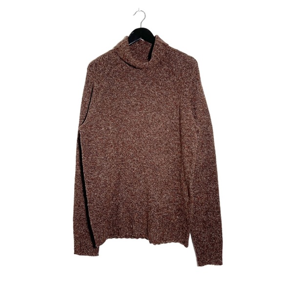 Frank And Oak LambsWool Blend Donegal Turtleneck Sweater size XXL - Picture 1 of 5